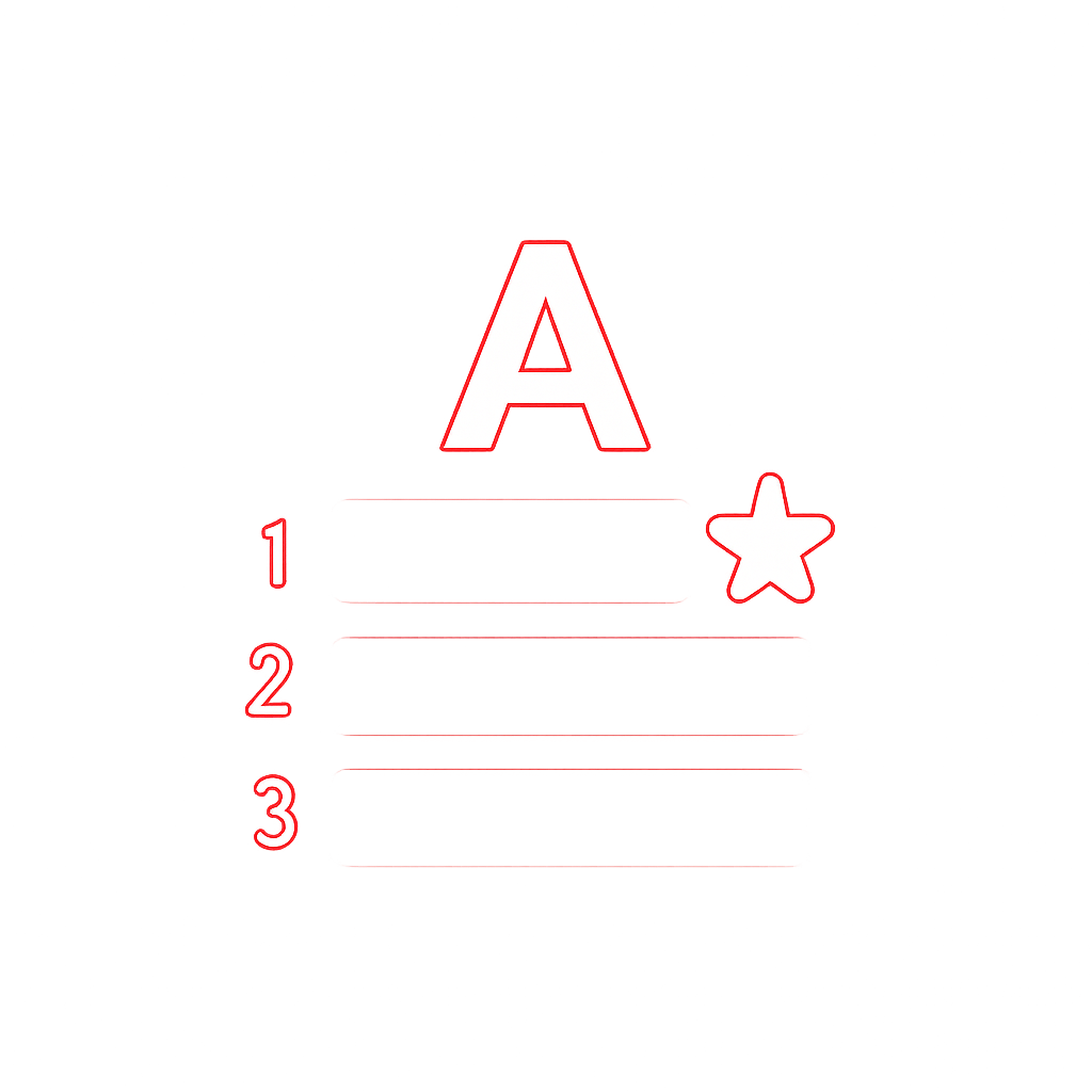 A minimalistic badge design for the OK Win User Guide, featuring bold text.