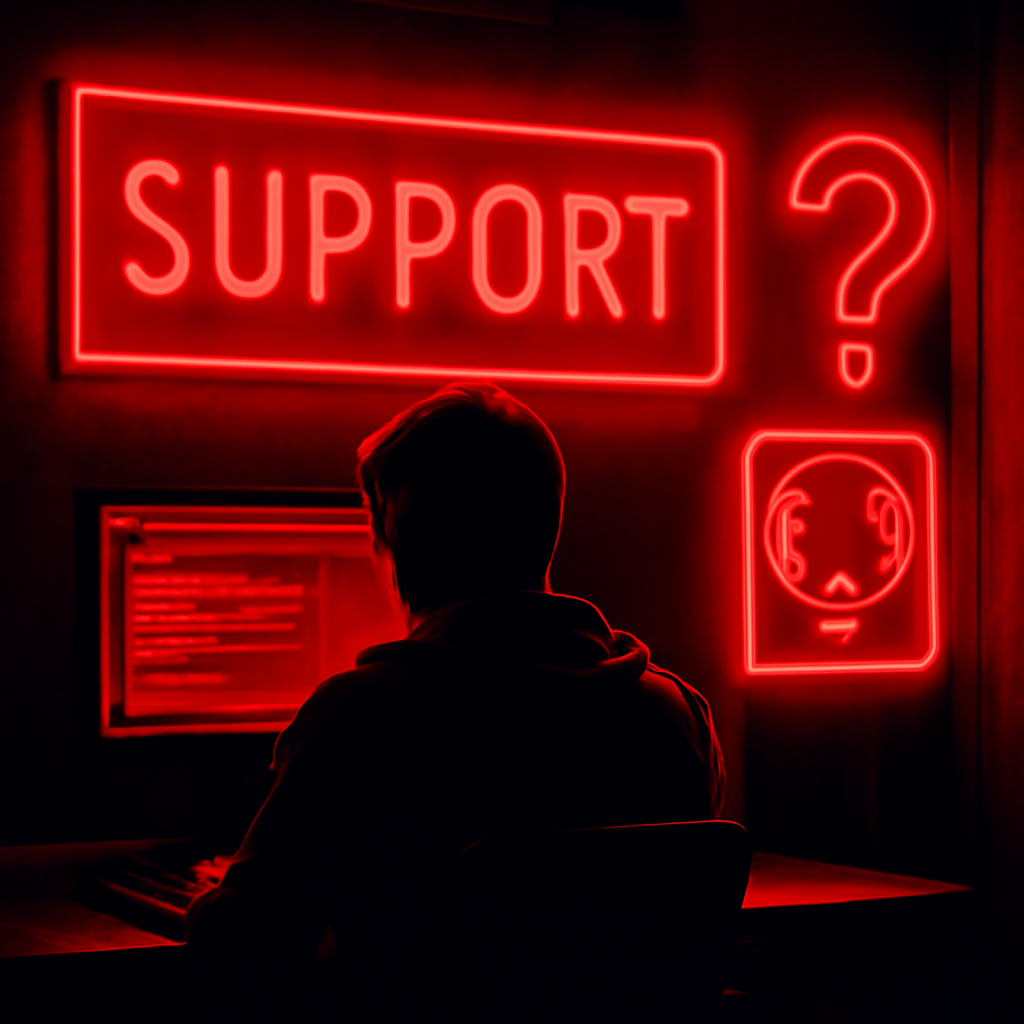 A diagram explaining account management for OK Win.