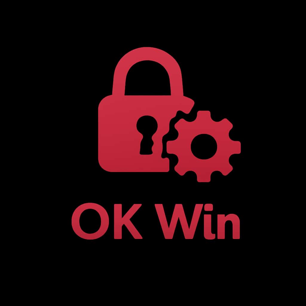 An icon representing privacy settings for OK Win.