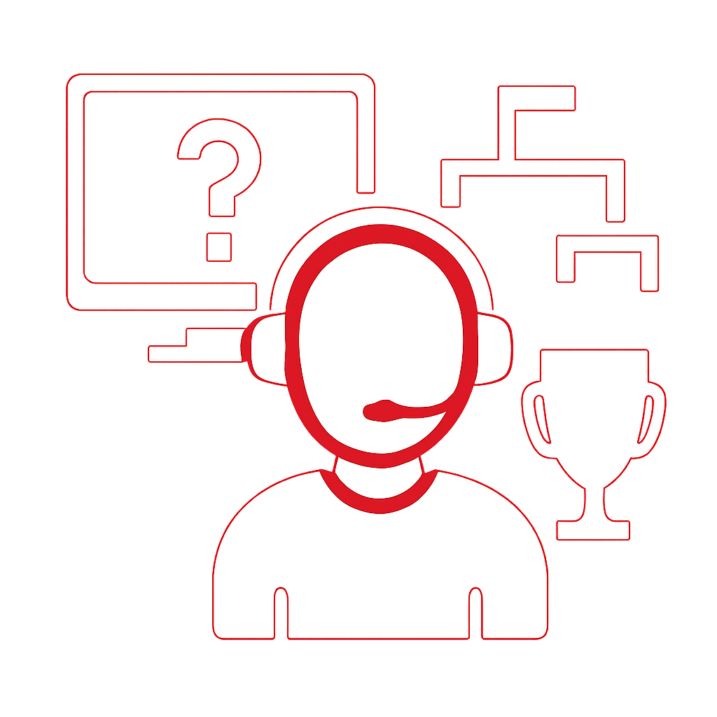 An educational diagram illustrating troubleshooting methods for OK Win.