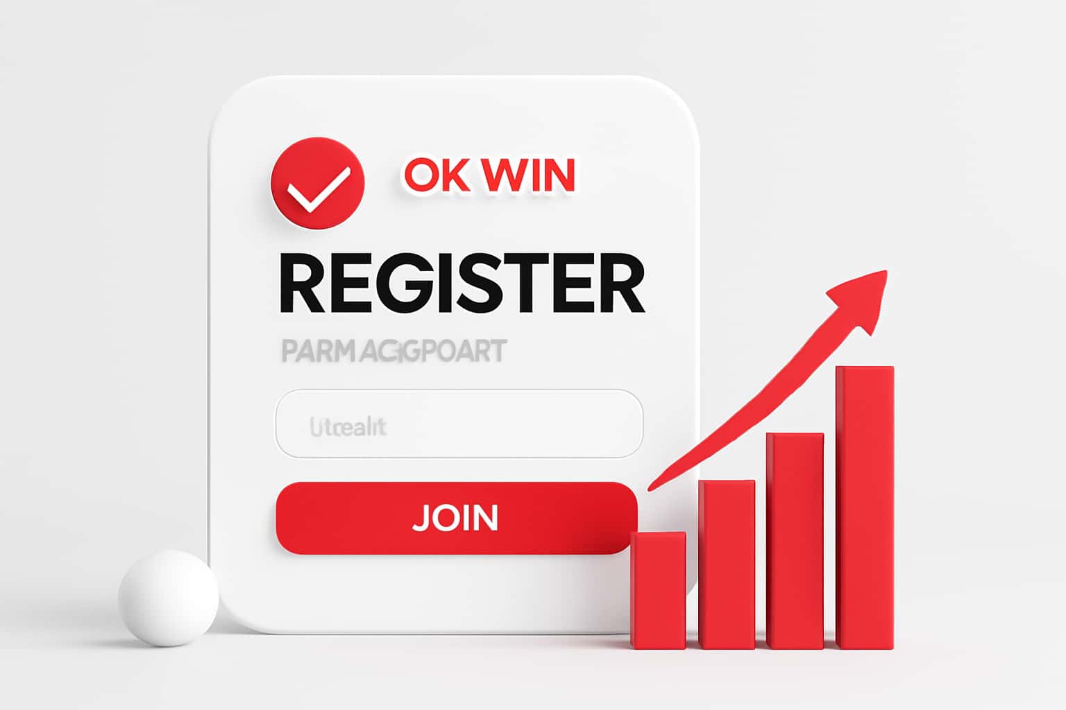 OK Win Register - New Account Interface